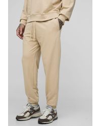 BoohooMAN - Tall Lightweight Loopback Regular Fit Basic Joggers - Lyst