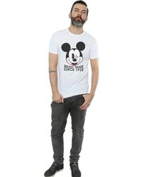 BoohooMAN - Disney Mickey Mouse Since 1928 T-shirt - Lyst