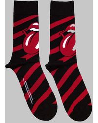 BoohooMAN - The Rolling Stones Stripes Ankle Socks - Lyst