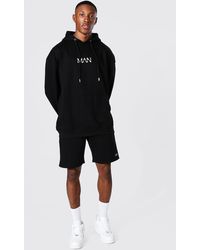 boohooman oversized tracksuit