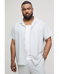 Technic - Plus Regular Al Stretch Revere Shirt - Lyst