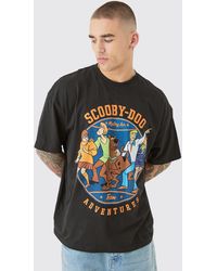 BoohooMAN - Oversized Scooby Doo Adventures License T-shirt - Lyst