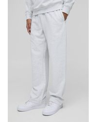 BoohooMAN - Basic Jogginghose mit geradem Bein - Lyst