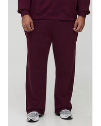 Boohoo - Plus Basic Straight Leg Jogger - Lyst
