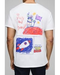 BoohooMAN - Oversized Disney Pixar Toy Story License Printed T-shirt - Lyst