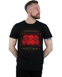 BoohooMAN - Star Wars Stormtrooper Legion Grid T-shirt - Lyst