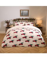 BoohooMAN - Ohs Christmas Fleece Duvet Cover Pillowcase Bedding Set Quilt Soft Warm Sherpa Home - Lyst