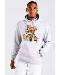 Mens Teddy Hoodie for Men - Up to 60% off | Lyst