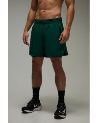 BoohooMAN - Common Pace Running 2 in 1 Double Waistband 5inch Short - Lyst