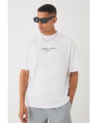 BoohooMAN - Oversized Limited Heavy T-shirt - Lyst