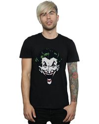 BoohooMAN - Dc Comics The Joker Big Face T-shirt - Lyst