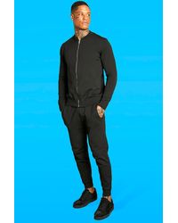 BoohooMAN Smart Knitted Bomber \u0026 Jogger 