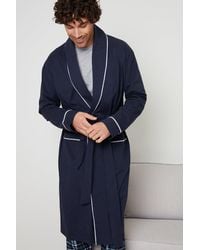 BoohooMAN - Threadbare 'virgo' Dressing Gown - Lyst