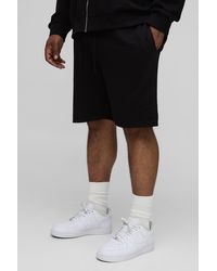 BoohooMAN - Plus Slim-Fit Basic Shorts - Lyst