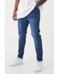 BoohooMAN - Plus Skinny Stretch Jeans - Lyst