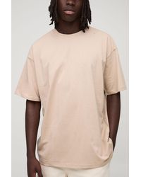 BoohooMAN - Oversized Basic Crew Neck T-Shirt - Lyst