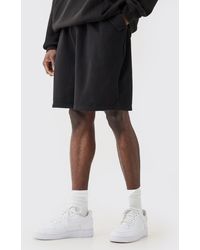 BoohooMAN - Oversized Drop Crotch Jersey Shorts - Lyst