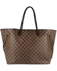 BoohooMAN - Louis Vuitton Preloved Neverfull Mm Tote Bag Unisex - Brown - Lyst