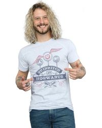BoohooMAN - Harry Potter Quidditch At Hogwarts T-shirt - Lyst