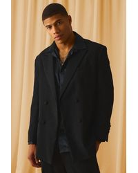 BoohooMAN - Double Breasted Suit Jacket - Lyst