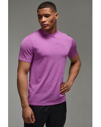 BoohooMAN - Active Breathable Marl Regular Fit T-Shirt - Lyst