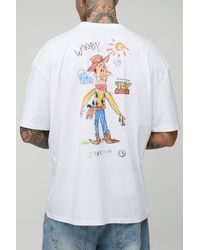 Boohoo - Tall Oversized Disney Toy Story Woody License Printed T-Shirt - Lyst