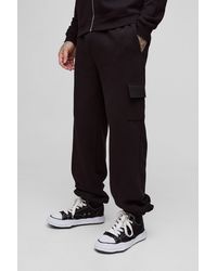 BoohooMAN - Tall lockere Basic Cargo-Jogginghose - Lyst