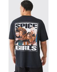 Boohoo - Oversized Spice Girls License T-shirt - Lyst