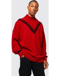 Red Turtlenecks for Men | Lyst