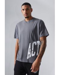 Boohoo - Tall Active Oversized Overdyed T-shirt - Lyst