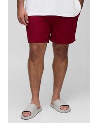 BoohooMAN - Plus Ripstop Mid Length Swim Trunks - Lyst