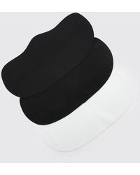BoohooMAN 4 Pack Plain Fashion Masks - Black