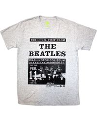 BoohooMAN - The Beatles Washington Coliseum 64 Advert T-shirt - Lyst