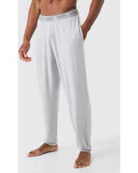 BoohooMAN - Premium Modal Mix Relaxed Fit Lounge Bottoms - Lyst