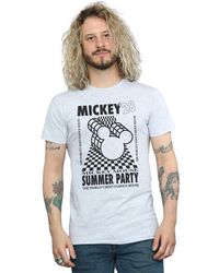 BoohooMAN - Disney Mickey Mouse Summer Party T-shirt - Lyst