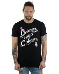 BoohooMAN - Disney Alice In Wonderland Curiouser T-shirt - Lyst