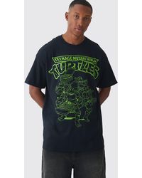 BoohooMAN - Oversized Ninja Turtles License T-shirt - Lyst