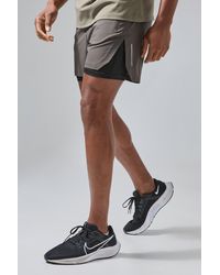 BoohooMAN - Man Active Extreme Split 3inch 2-in-1 Short - Lyst