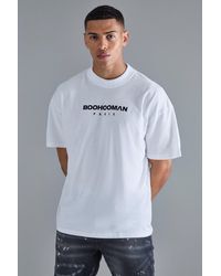 BoohooMAN - Oversized Paris Print T-shirt - Lyst