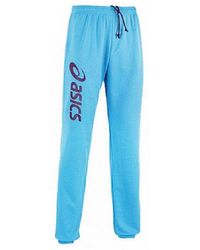 BoohooMAN - Asics Sigma Sweatpants Track Bottoms Blue Joggers - Lyst