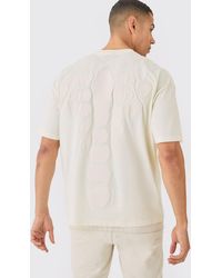 Boohoo - Oversized Skeleton Back Print T-Shirt - Lyst