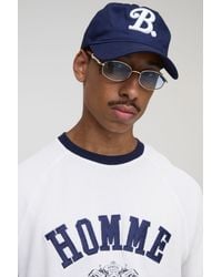 BoohooMAN - B Embroidered Cap - Lyst