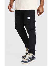 BoohooMAN Denim Shell Man Skull Cargo 