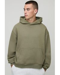 BoohooMAN - Basic Oversized Boxy Hoodie - Lyst