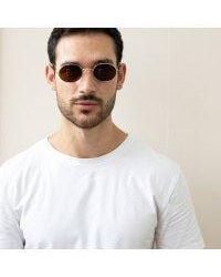 BoohooMAN - Svnx Round Metal Frame Sunglasses - Lyst