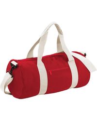 BoohooMAN - Bagbase Plain Varsity Barrel Duffle Bag (20 Litres) Pack Of 2 - Lyst