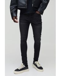 BoohooMAN - Super Skinny Stretch Jeans - Lyst