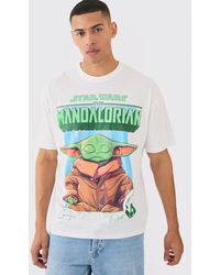 BoohooMAN - Oversized Star Wars Grogu Dalorian T-shirt - Lyst