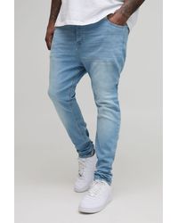 BoohooMAN - Plus Stretch Super Skinny Jeans - Lyst