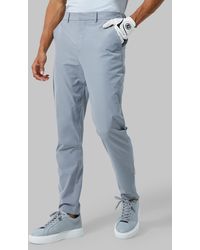 BoohooMAN - Man Active Stretch Tapered Golf Trousers - Lyst